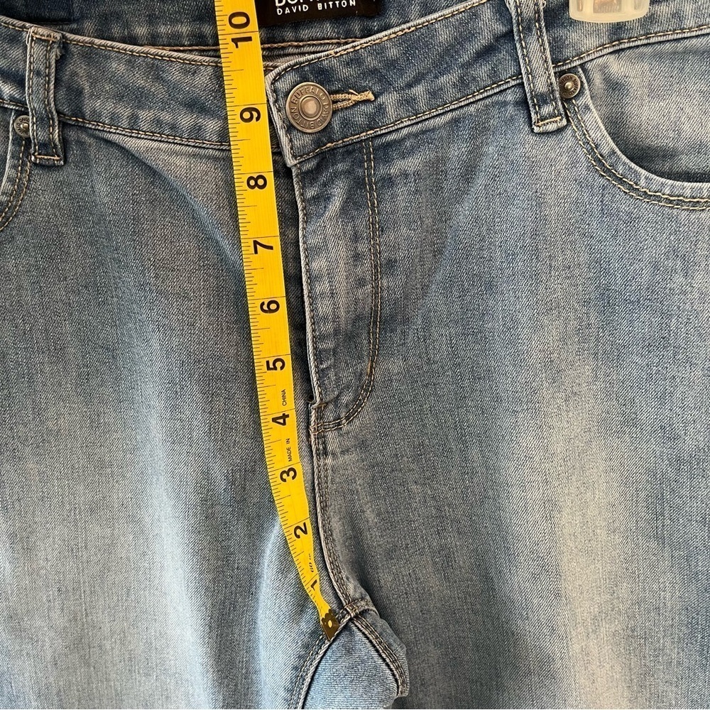 Buffalo Jeans Light Wash Denim Women's 32 Size 10 Low Rise Y2K - Picture 8 of 10